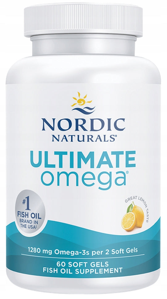 Nordic Naturals - ULTIMATE Omega fatty acids - 3 | 1280 mg | 60 kaps. Packaging status original