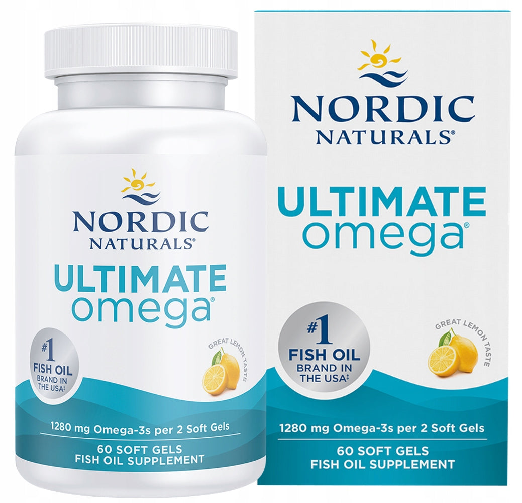 Nordic Naturals - ULTIMATE Omega fatty acids - 3 | 1280 mg | 60 kaps.