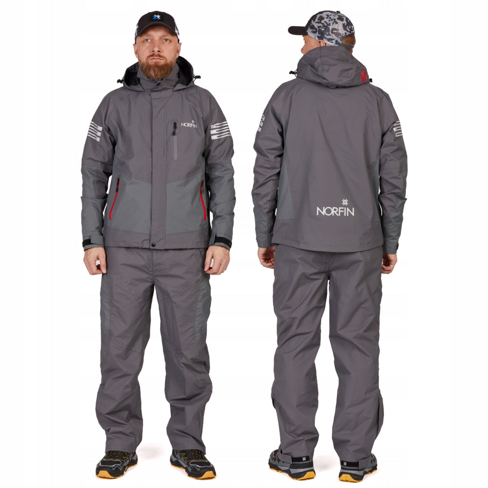 Norfin Mist Rain Suit Grey Size L Dominant material other