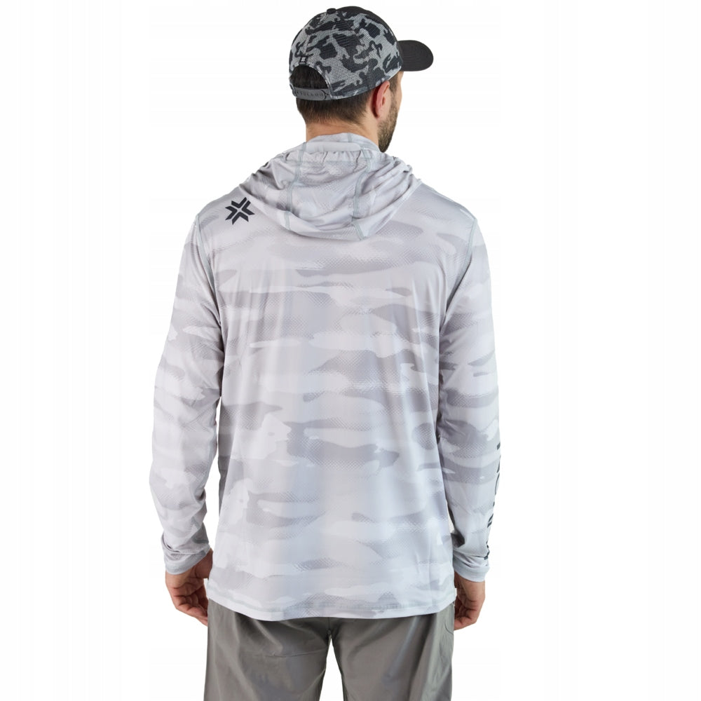 Norfin Sun Pro Guard Hoodie Gray UPF Size XL Size XL