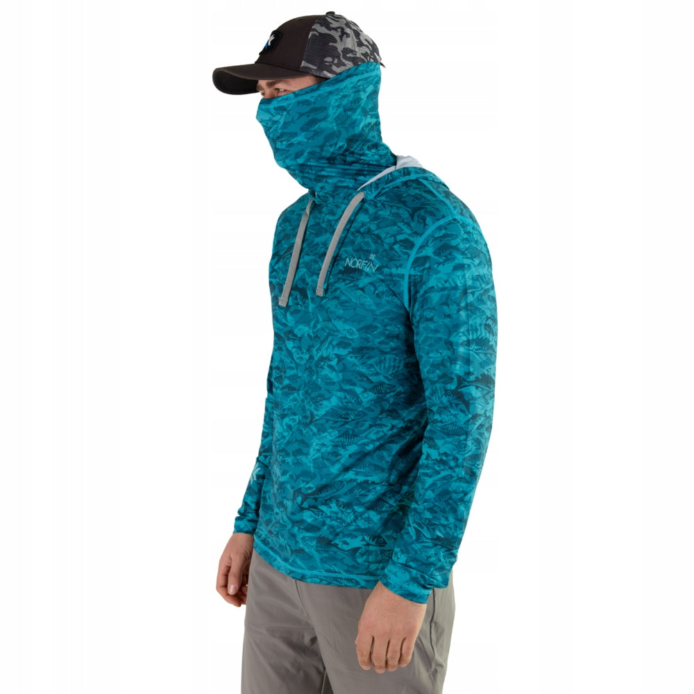 Norfin Sun Pro Marlin Hoodie Green UPF Size L Manufacturer code 132203-L