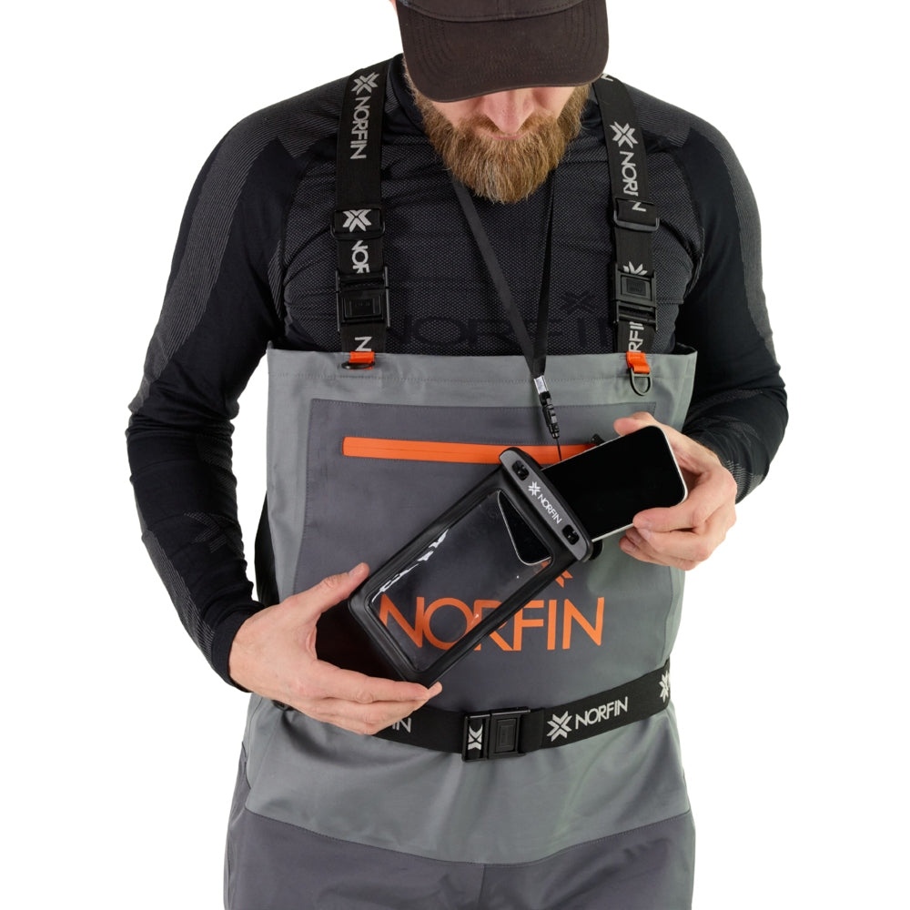 Norfin Waterers Pilot Stockingfoot Gray Size M Color gray