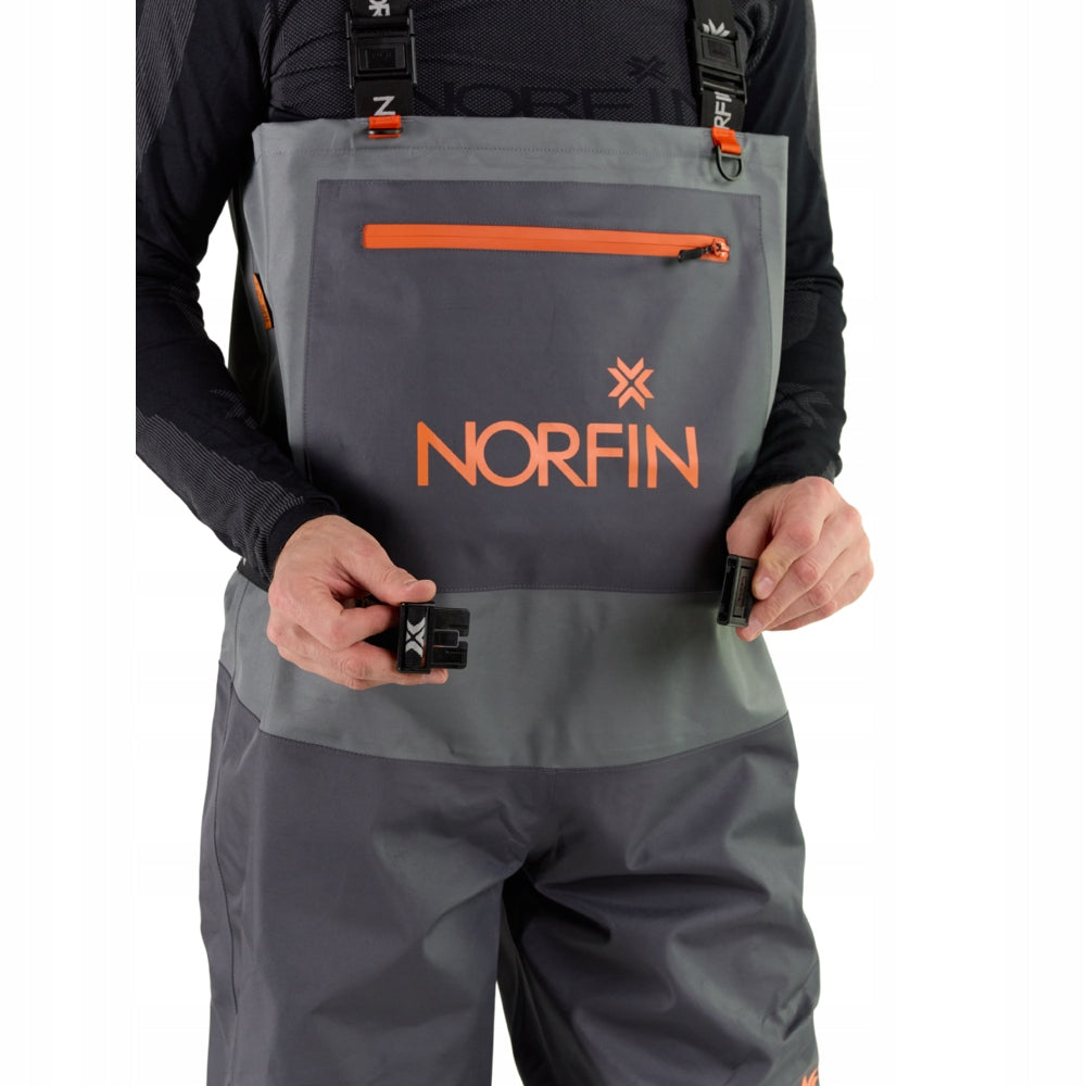 Norfin Waterers Pilot Stockingfoot Gray Size M Dominant material other