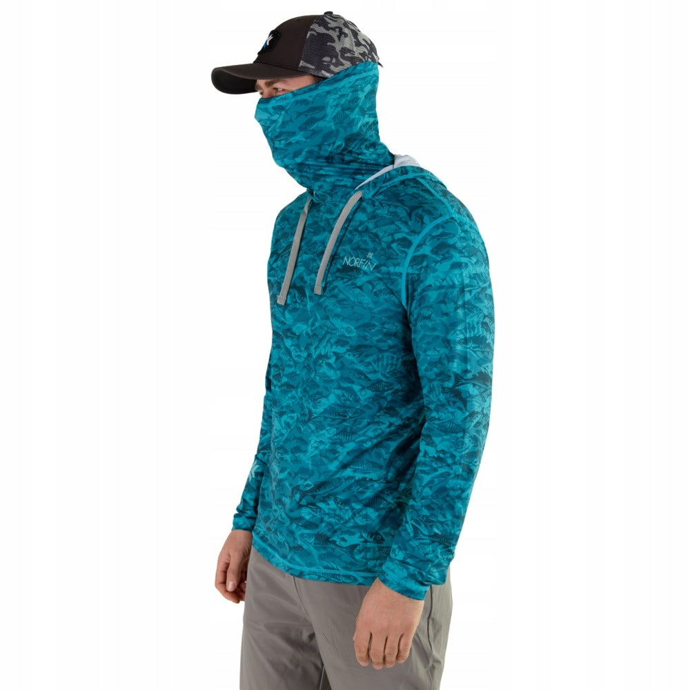 Norfin shirt Sun Pro Marlin Hoodie green S Manufacturer code 132201-S