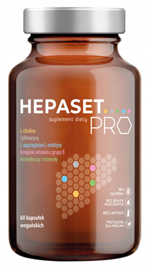 Norsa Pharma - HEPASET PRO | 60 caps. | LIVER | Homocysteine | CHOLINE EAN (GTIN) 5905669770156