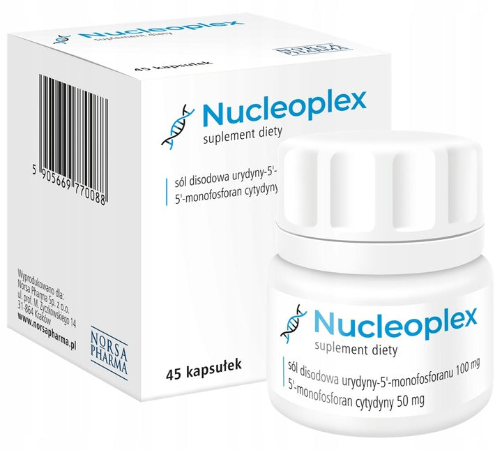 Norsa Pharma - NUCLEOPLEX | 45 caps. | uridine monophosphate | NUCLEOTIDES