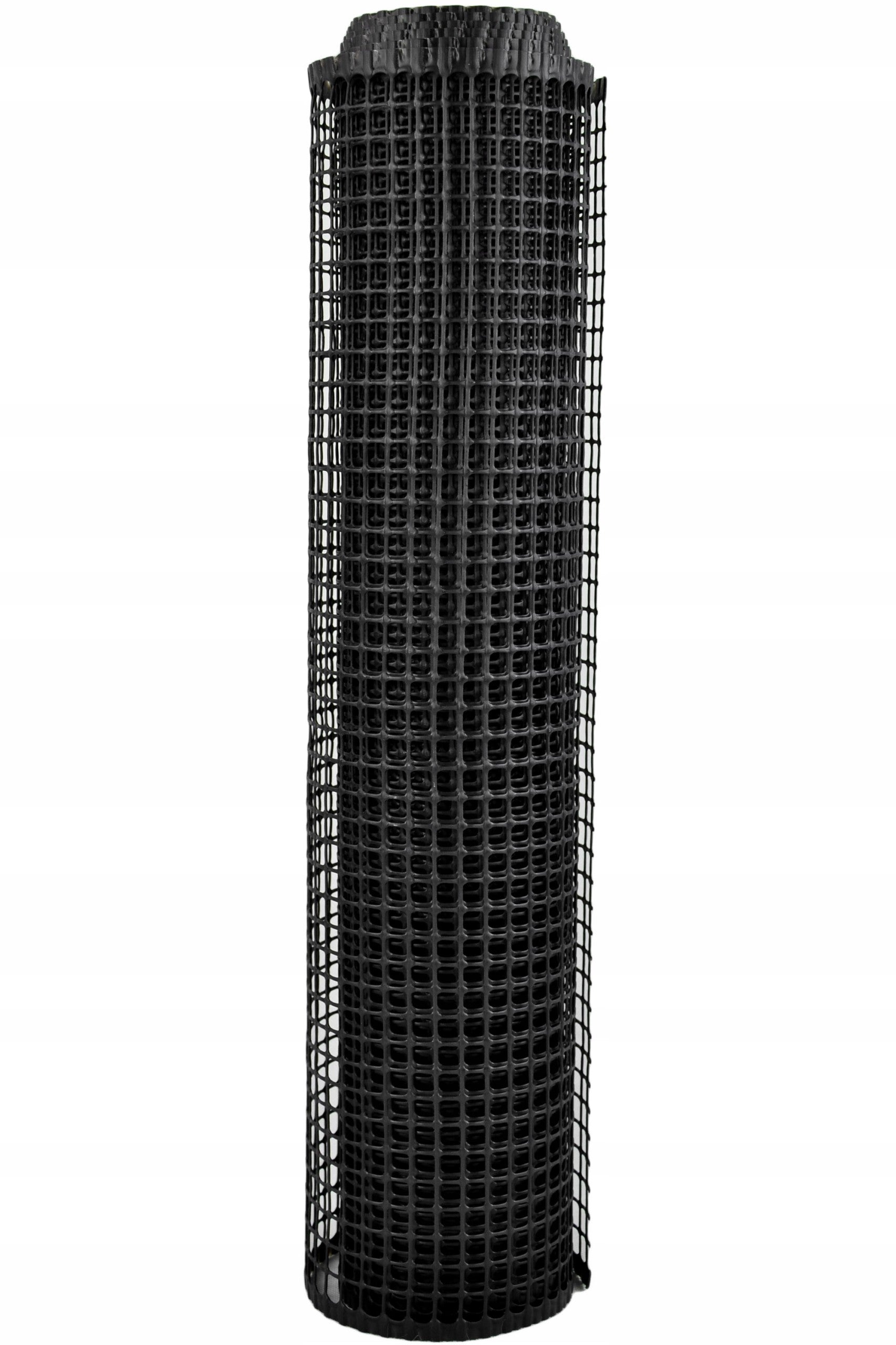 Nortene Mesh Plastic SQUARE eyelet 10mm ANTHRACITE 0,5x5m Garden Length 5 m