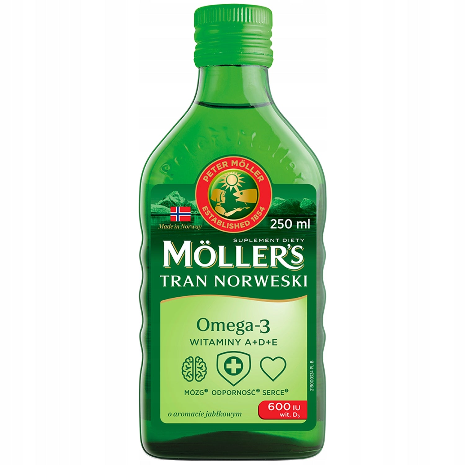 Norwegian Tran Apple Flavour 250 ml