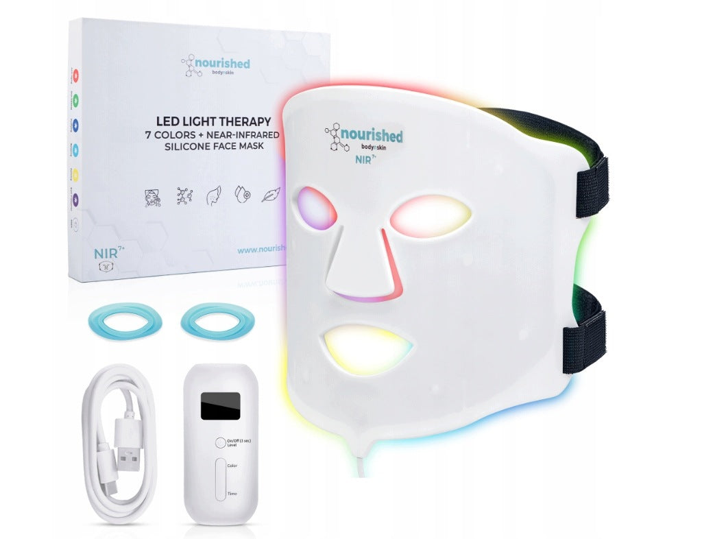 Nourished Bodynskin Face Mask LED Light Therapy NBS-4