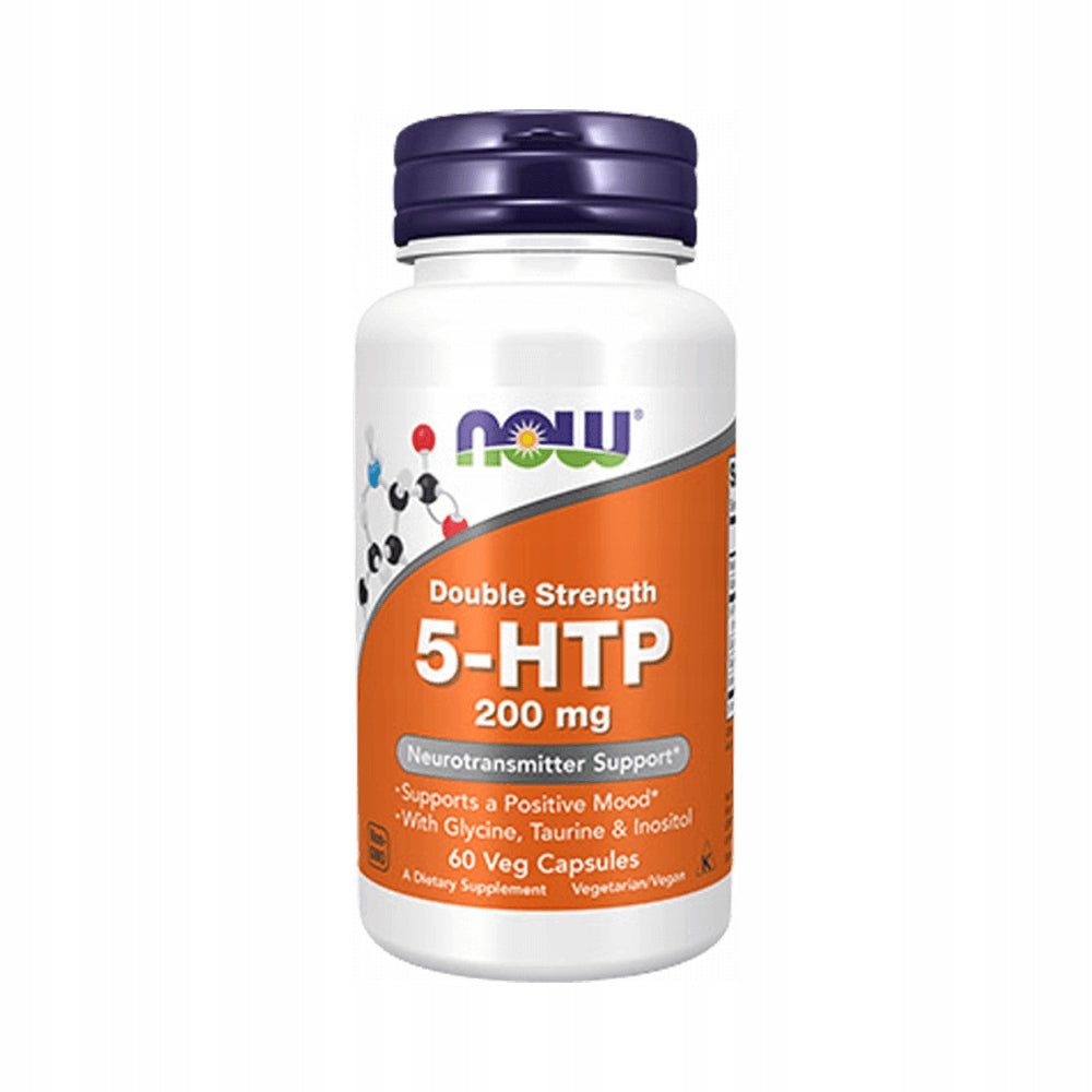 Now Foods 5-HTP 200mg (60 vcaps) Unflavoured