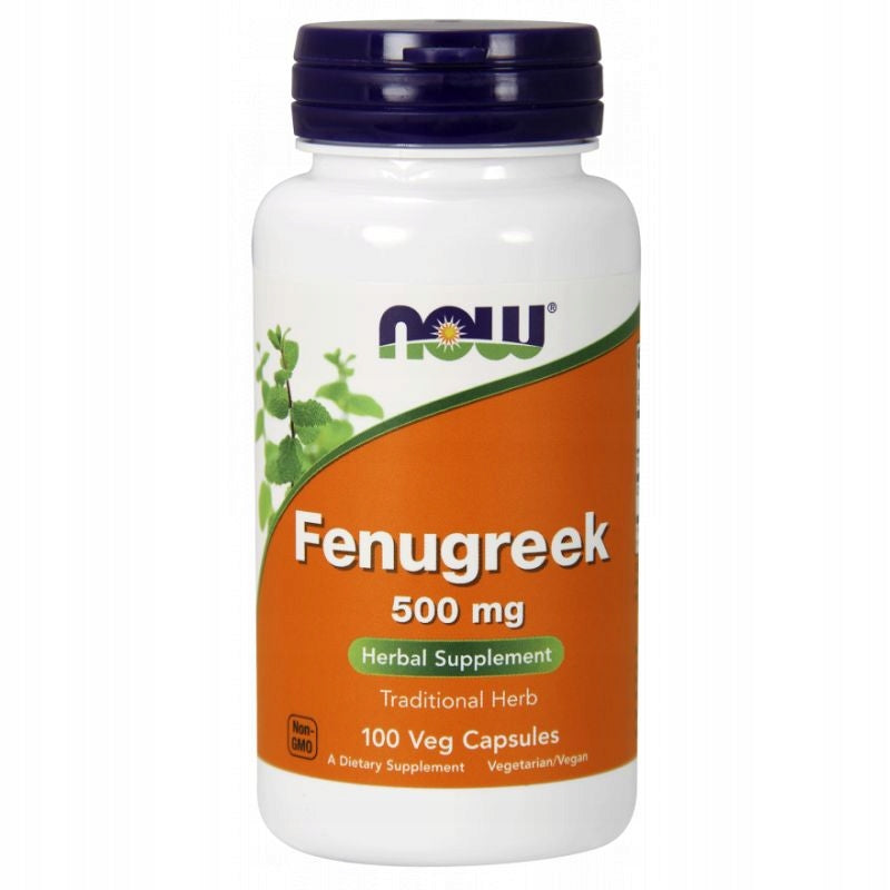 Now Foods Fennel Fenugreek 500 mg 100 kaps