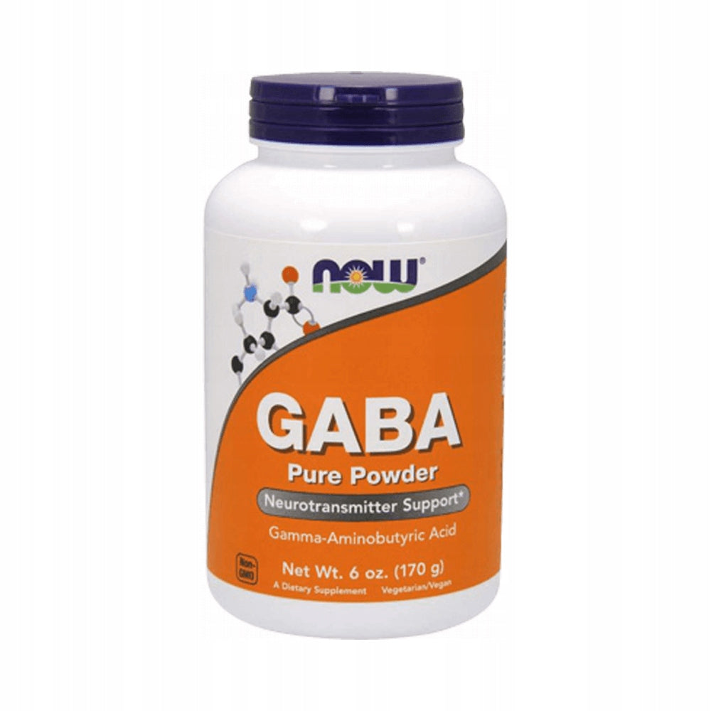 Now Foods GABA Powder (170g) Unflavored