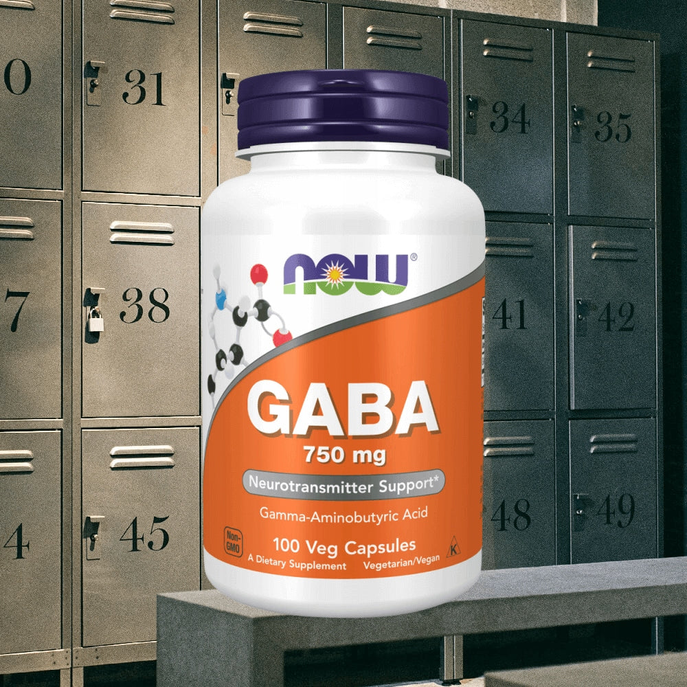 Now Foods Gaba 750mg (100 vcaps) Standard Expiration date at least 3 months from the date of purchase