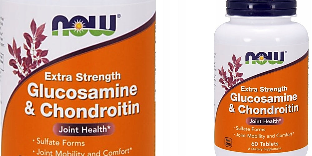 Now Foods Glucosamine With Chondroitin Dietary Supplement 60 Tablets