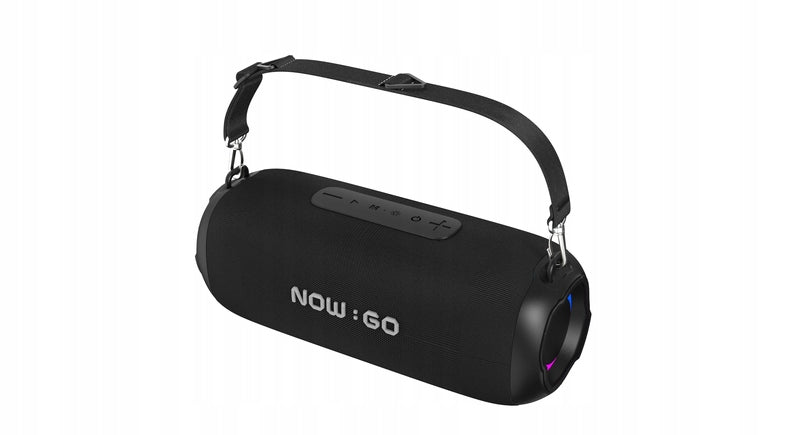NowGo F8: Powerful and Versatile Bluetooth Speaker, Black