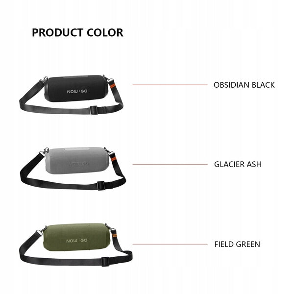NowGo F8: Powerful and Versatile Bluetooth Speaker, Green Brand no brand