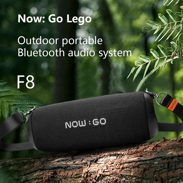 NowGo F8: Powerful and Versatile Bluetooth Speaker, Green Manufacturer code NowGo F8