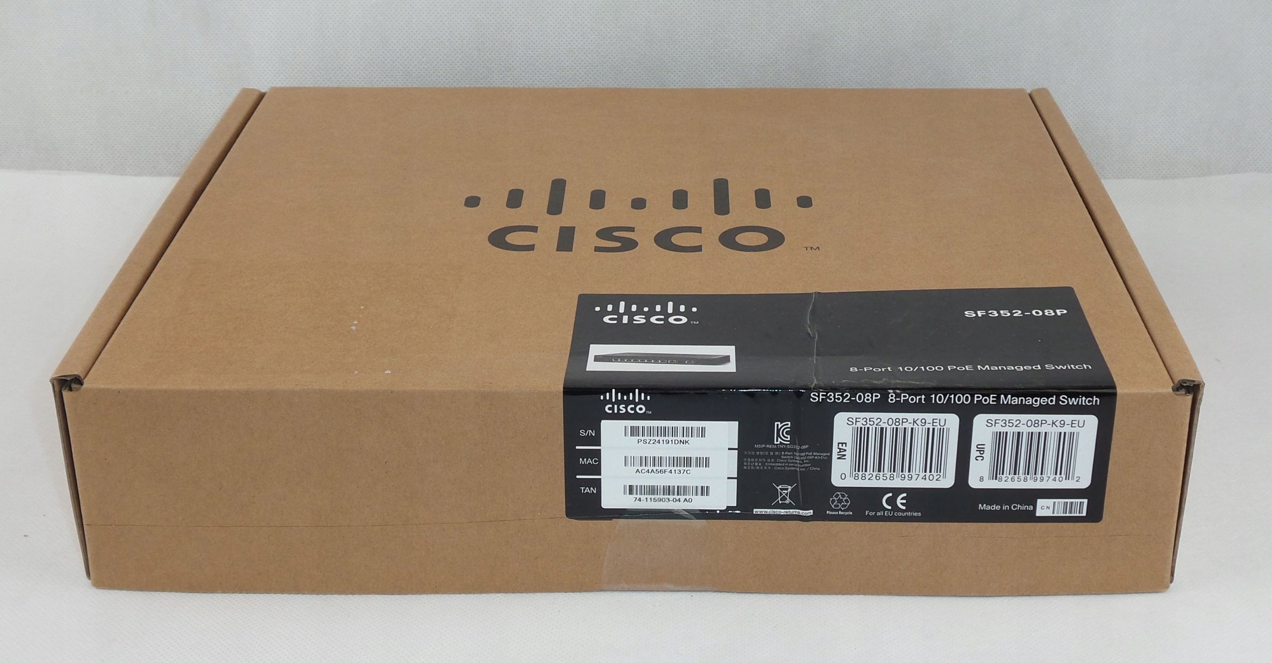 Cisco SF352-08P-K9-EU 