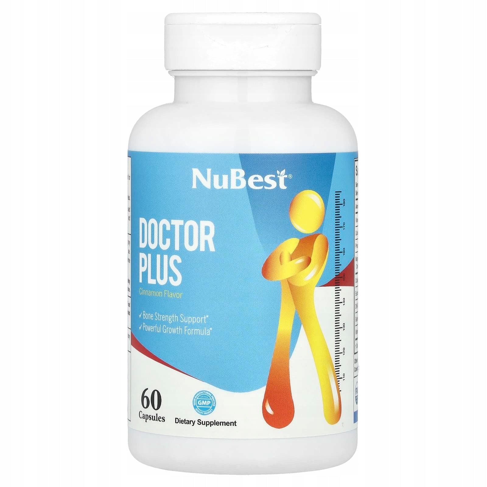 NuBest, Doctor Plus, cinnamon, 60 capsules