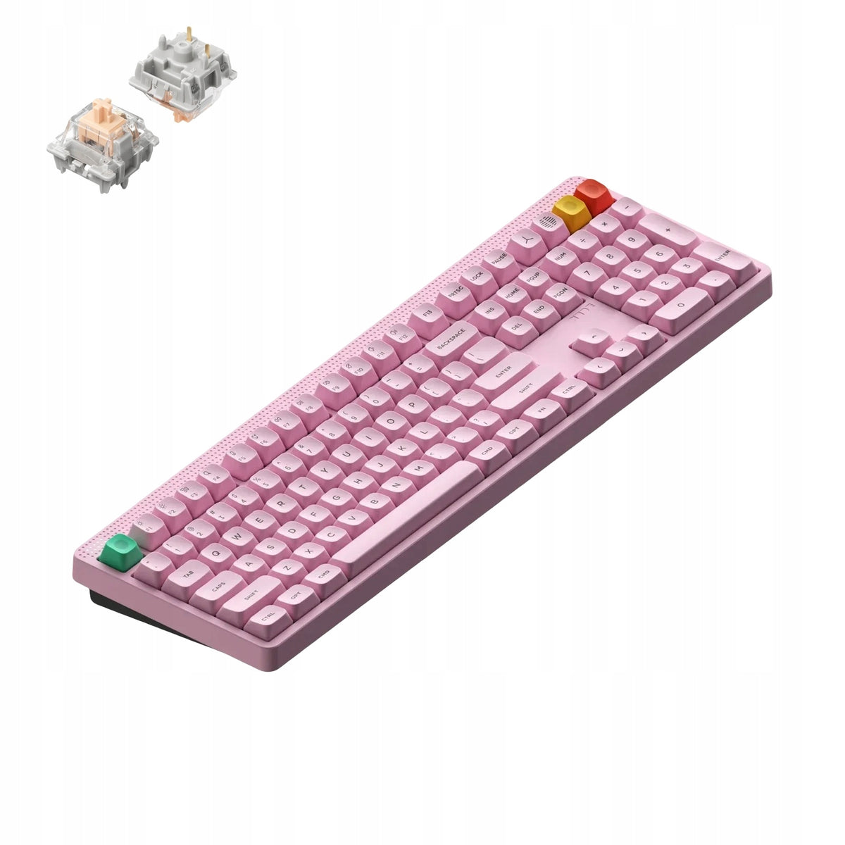 NuPhy Node 100 Wireless Mechanical Keyboard High Profile Blush Max