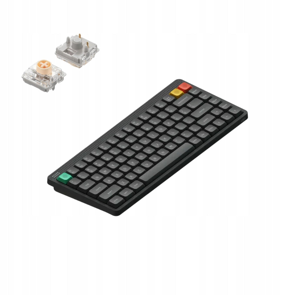 NuPhy Node 75 Low / Ink Gray / Blush nano keyboard