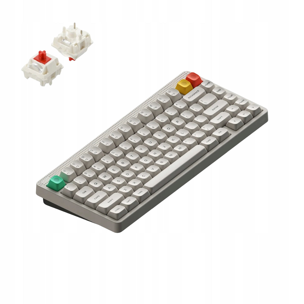 NuPhy Node 75 Wireless Keyboard High Profile Mechanical - White