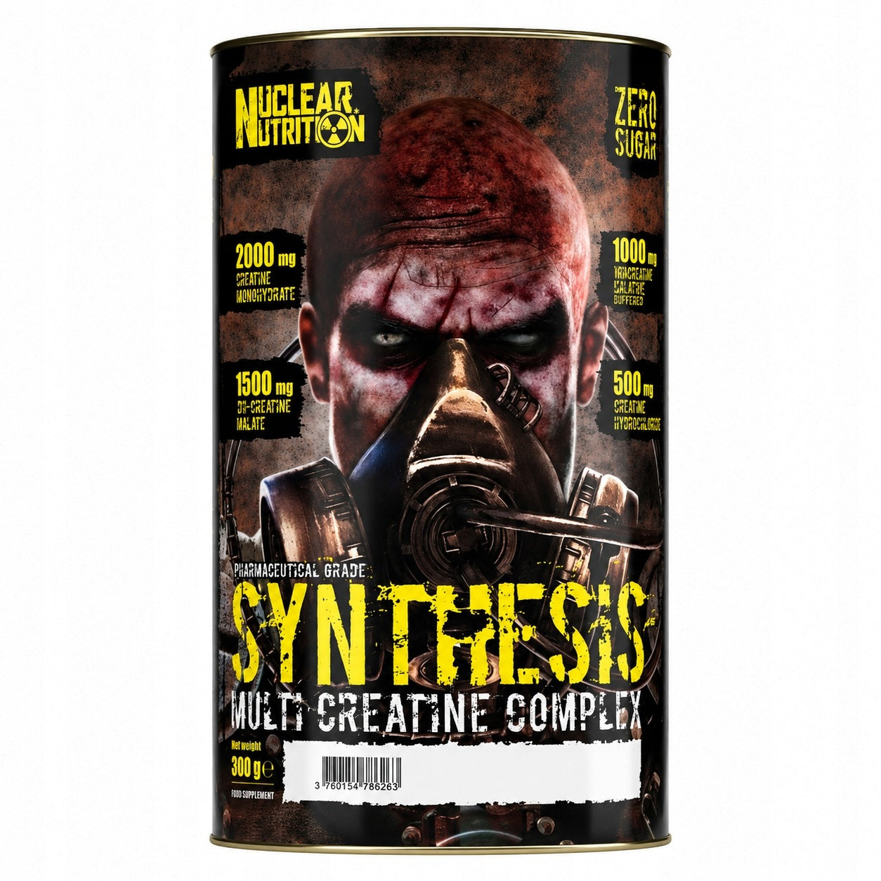 Nuclear 2 x SYNTHESIS 300g stack malate monohydrate HCL multifruit Brand Nuclear Nutrition