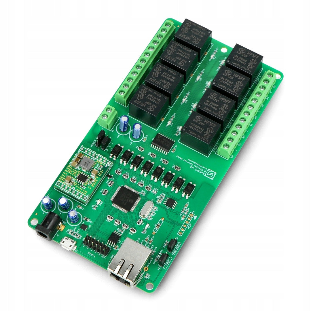 8-Kanal-Relaismodul Numato Lab 12V 7A / 240VAC 