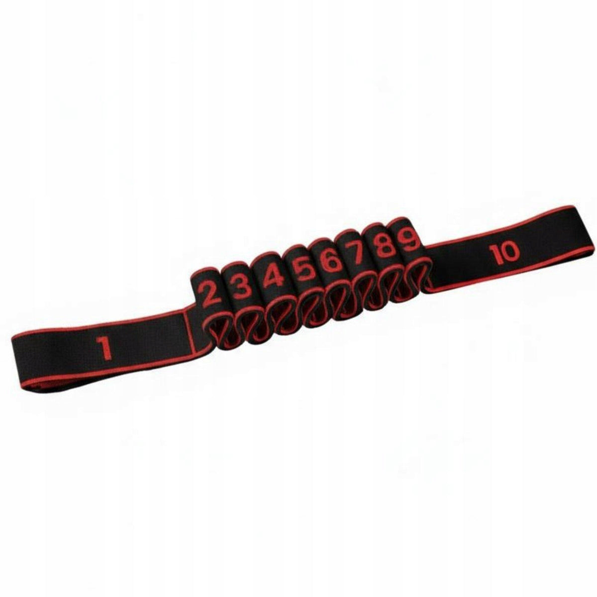Numbered Resistance Band Adjustable Intensity Leg Stretcher Band 10 Levels