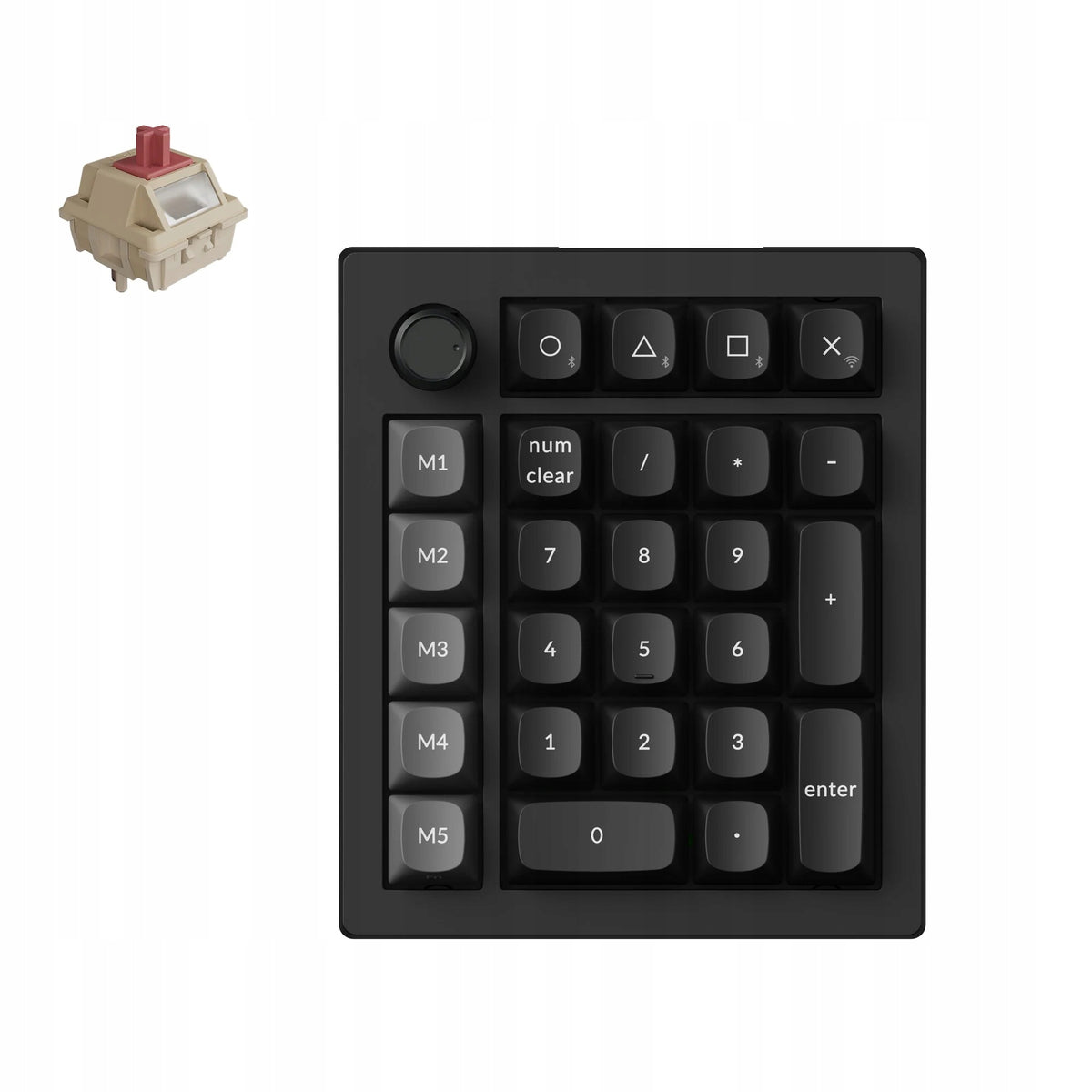 Numpad Keychron V0 Ultra 8K Wireless Numeric Keyboard, Black