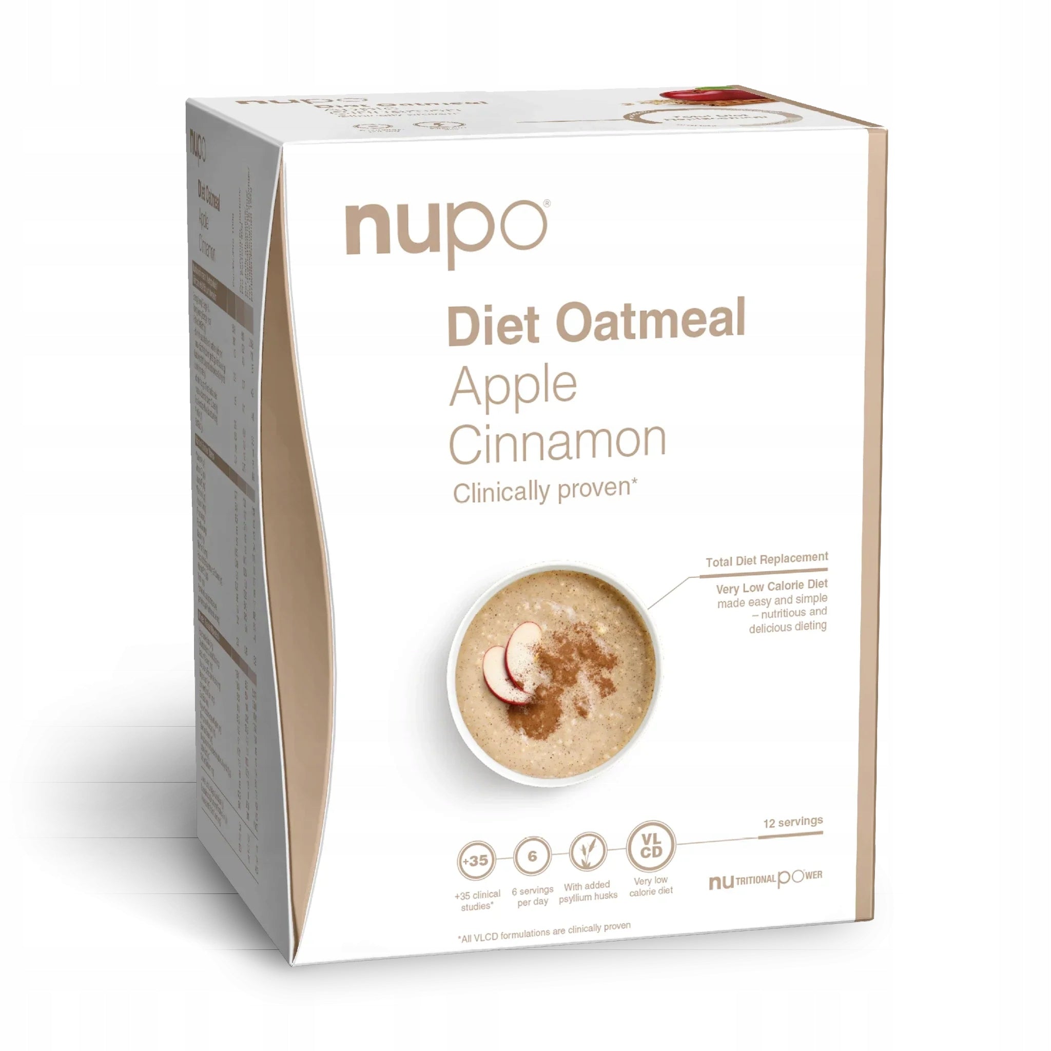 Nupo Diet - Apple Cinnamon Oatmeal