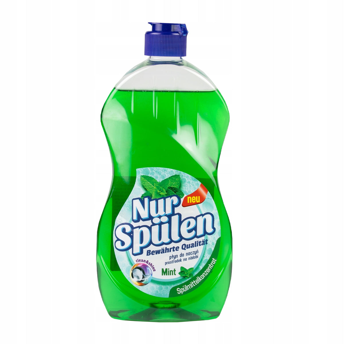 Nur Spülen DISHWASHING LIQUID 500ML MINT/MINT