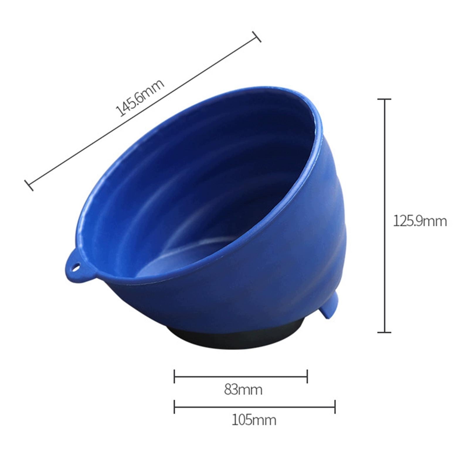 Nut Cup Curved Parts Tray for Tools Garage Screws Blue Brand no brand