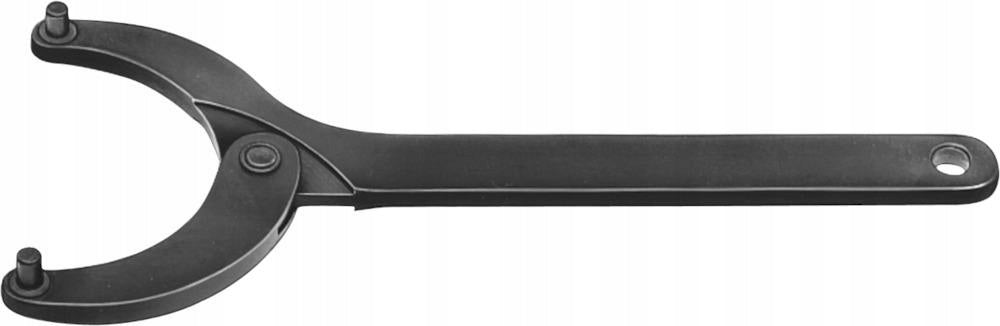 Nut wrenches with front holes, articulated 80-125mm spigot 6mm AMF Key type hook