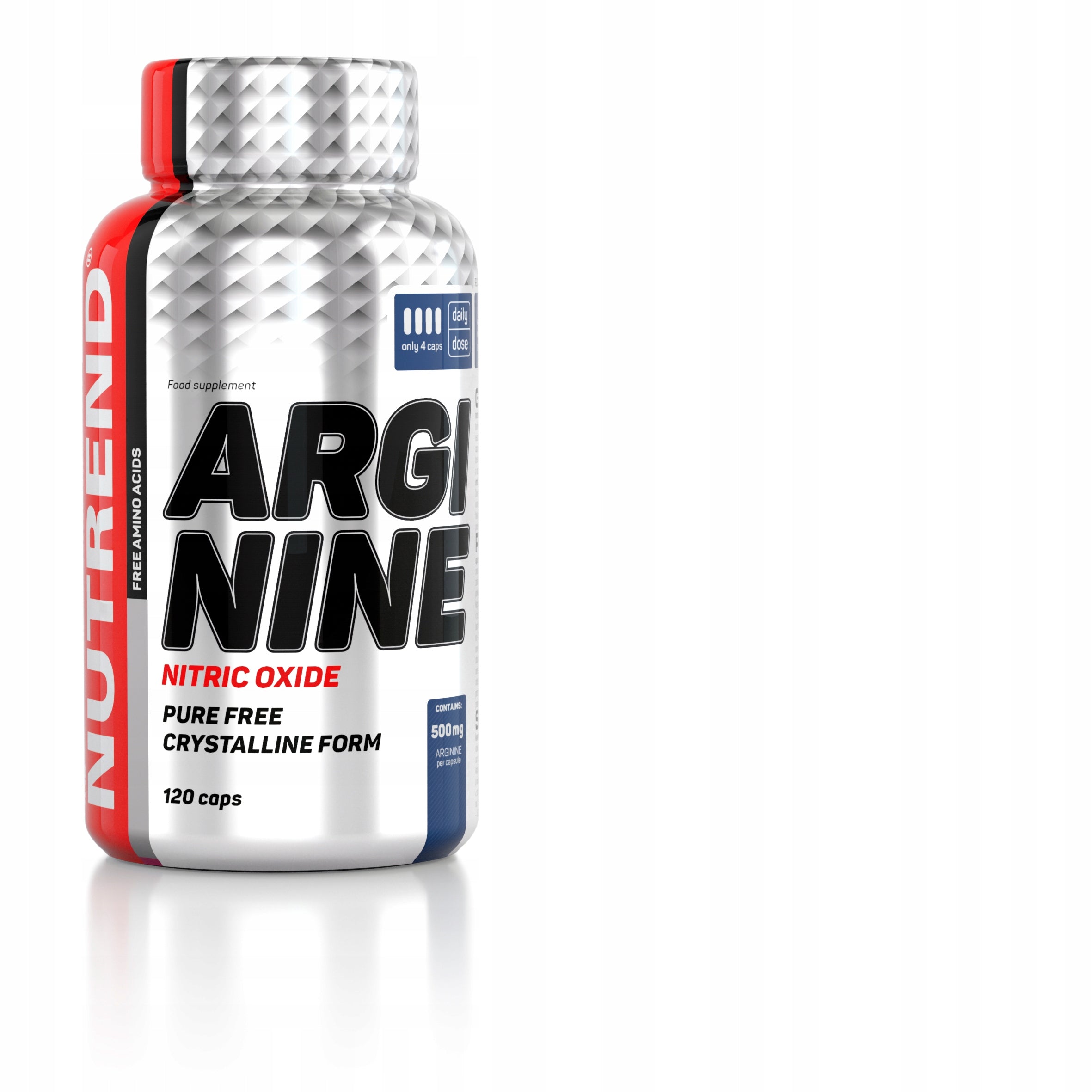 Nutrend Arginine 500mg 120 capsules Expiration date at least 3 months from the date of purchase