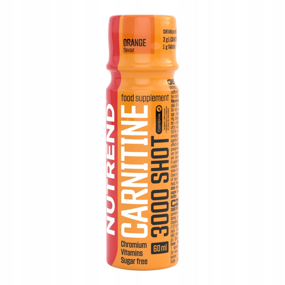 Nutrend Carnitine 3000 Shot 60 ml Orange Expiration date at least 1 month from the date of purchase