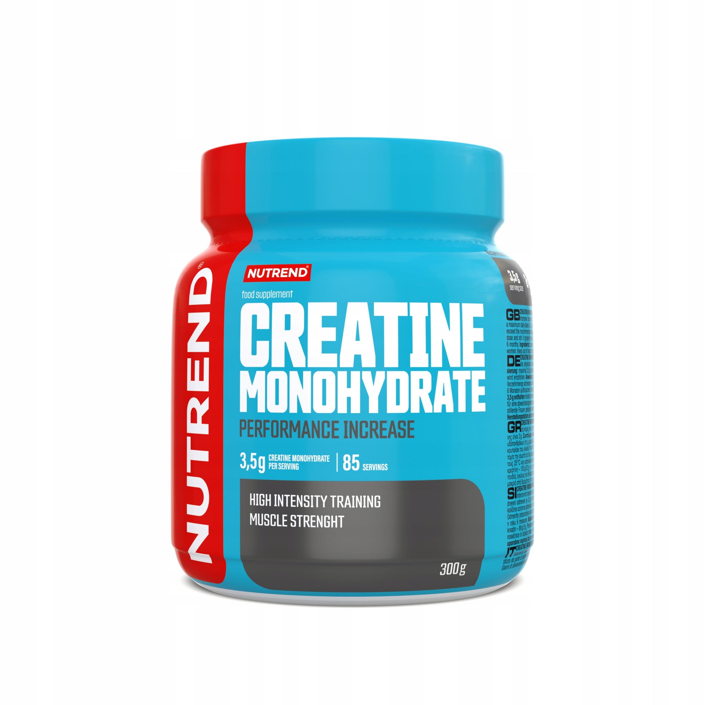 Nutrend Creatine Monohydrate 300g Unflavoured Expiration date at least 3 months from the date of purchase