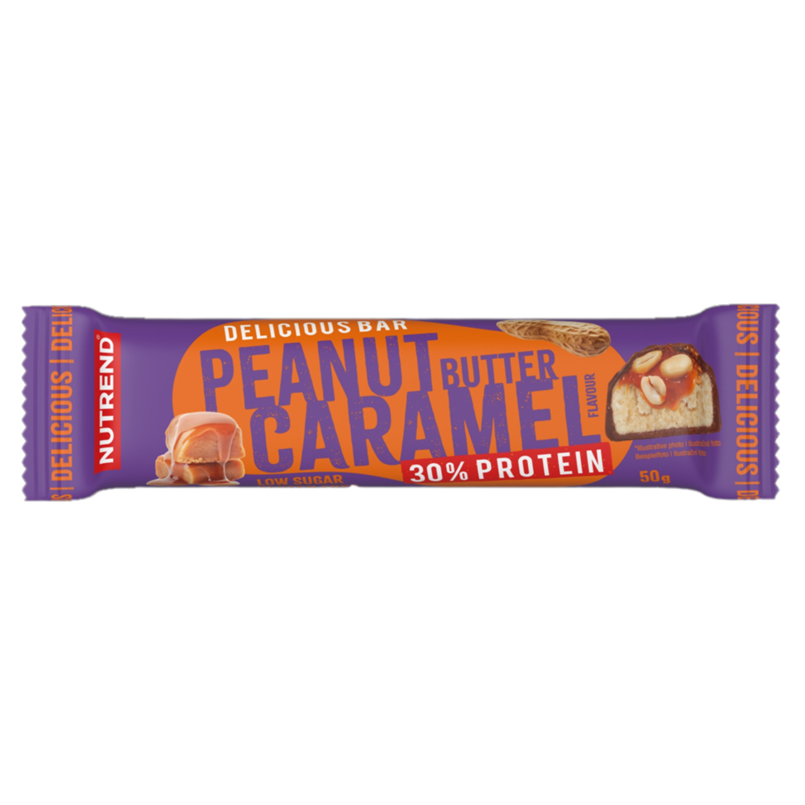 Nutrend Delicious Bar Bars 50 g Peanut Butter Flavor Expiration date at least 1 month from the date of purchase