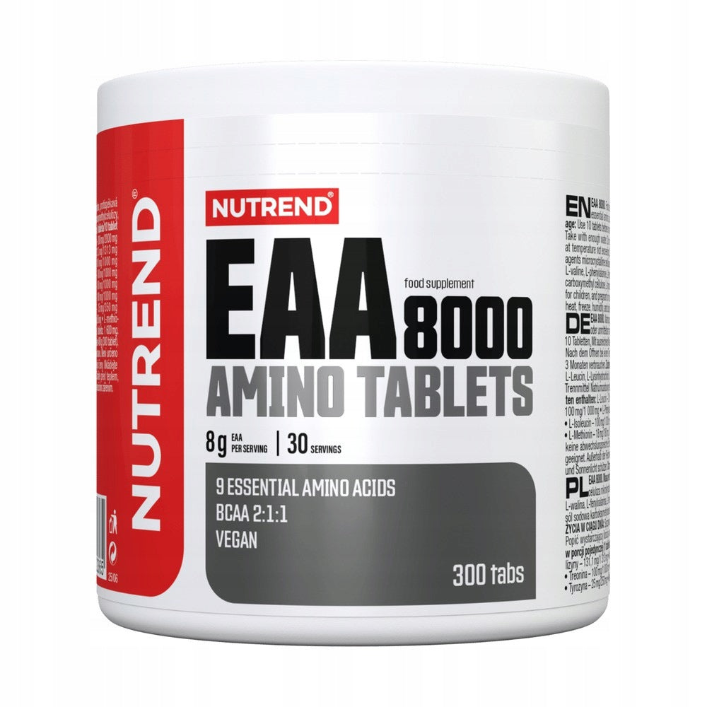 Nutrend EAA 8000 Amino Tablets 300 tablets.