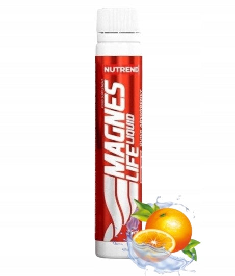Nutrend Magneslife Life Liquid Magnesium Minerals 25ml Orange