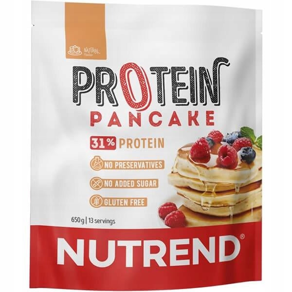 Nutrend Protein Pancake 650g - high protein pancakes - natural flavour