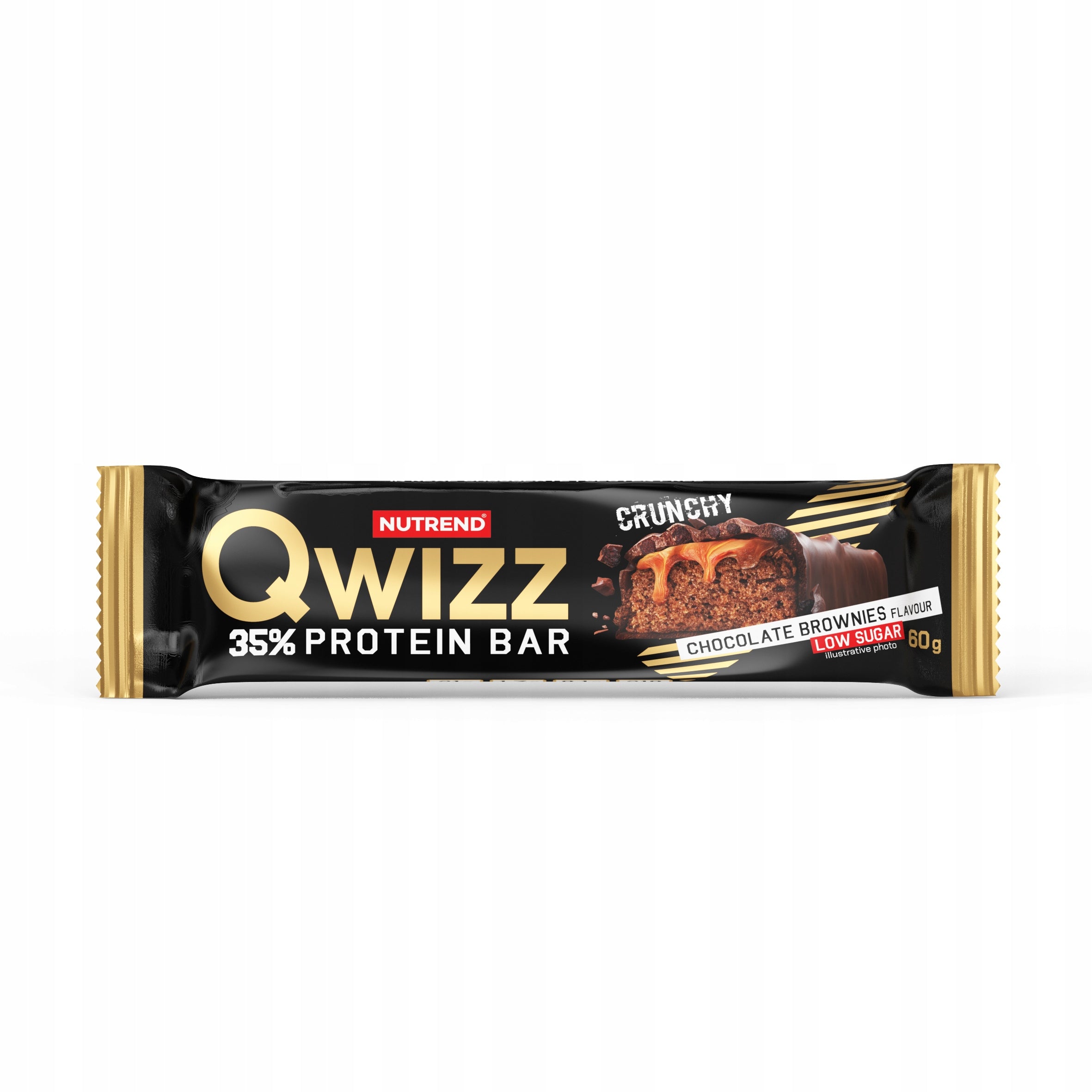 Nutrend QWIZZ Protein Bar 60g Chocolate Brownie Expiration date at least 3 months from the date of purchase