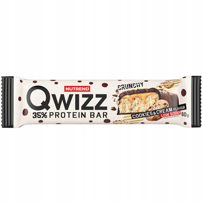 Nutrend Qwizz Protein Bar Biscuit with Cream Gluten Free 60 g Manufacturer code 8594073172013