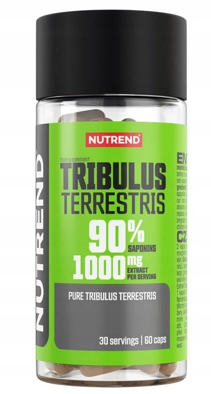 Nutrend Tribulus Terrestris 60 Capsules Expiration date at least six months from the date of purchase