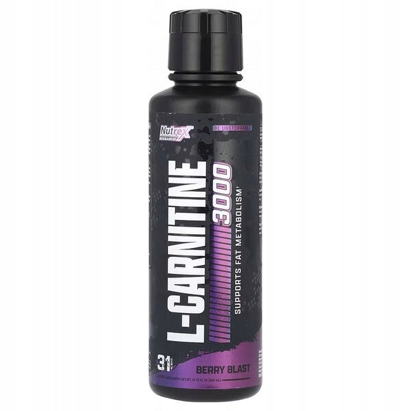 Nutrex Liquid Carnitine 3000 - Berry Flavor, 480 ml
