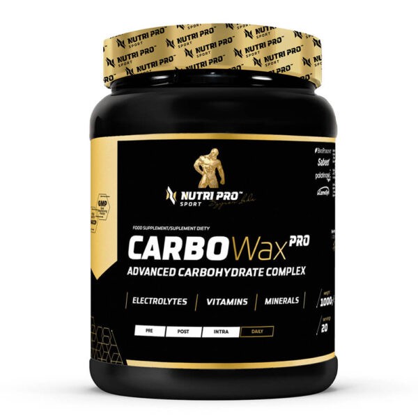 Nutri Pro Sport Carbo Wax PRO 1000g CARBOHYDRATES BETA ALANINE ENERGY