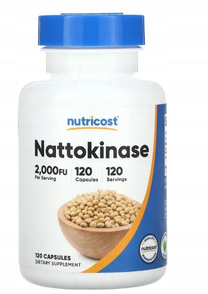 Nutricost Nattokinase 2000FU 120 Vcaps Strong Nattokinase