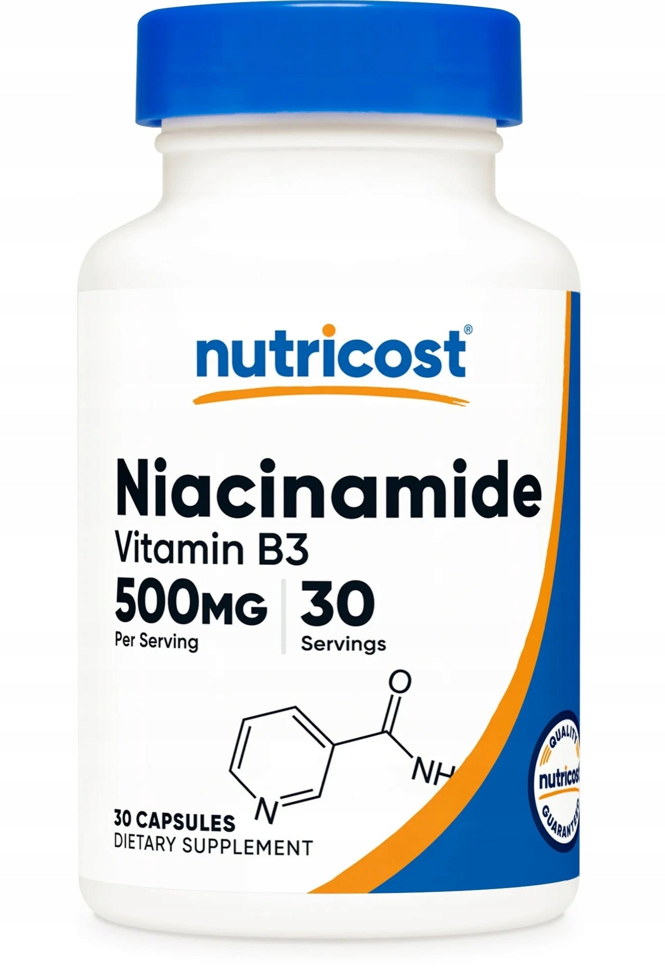 Nutricost Niacinamide Vitamin B3 500 mg 30 capsules
