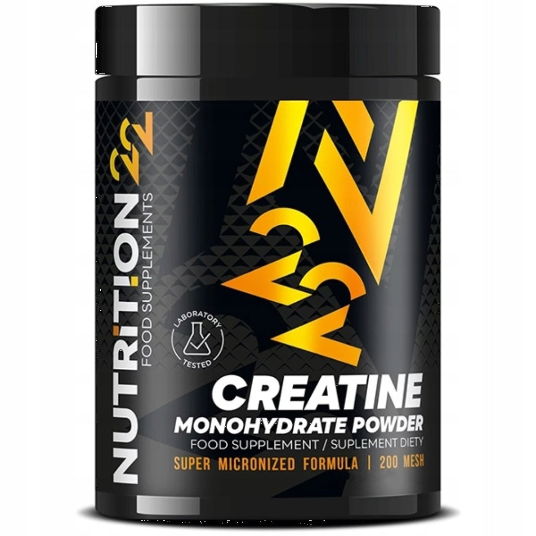 Nutrition22 Creatine Monohydrate Powder 500g Unflavored
