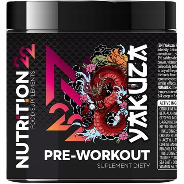 Nutrition22 Yakuza Pre-Workout - pre-workout - 360g - iced tea